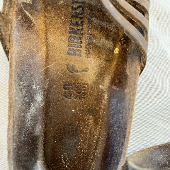 BIRKENSTOCK Women’s Granada Sandal, Mocha Birkibuc, Size 40 (US 9) - Picture 5 of 5